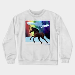 Majestic and Mysterious: Unraveling the Enigma of the Unicorn Artwork Crewneck Sweatshirt